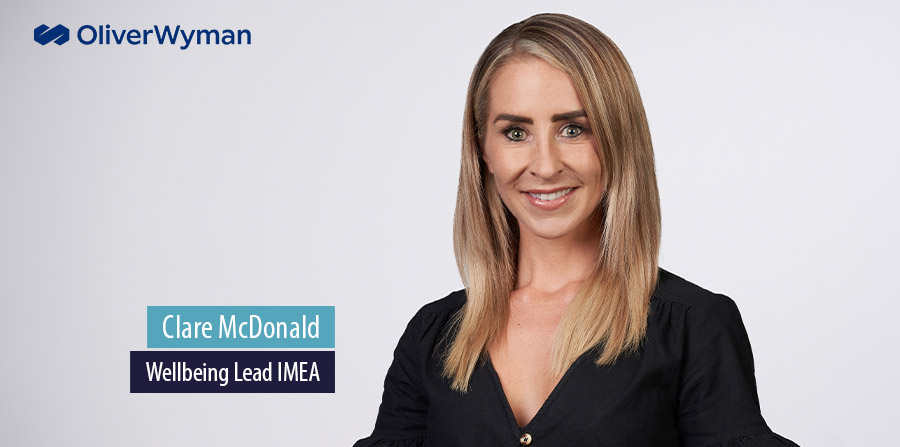 Oliver Wyman installs Clare McDonald as inaugural Wellbeing Lead
