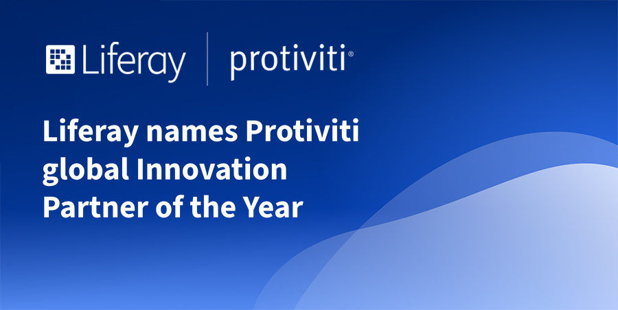 Liferay names Protiviti global Innovation Partner of the Year