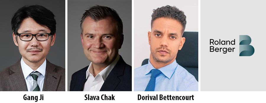Gang Ji, Slava Chak and Dorival Bettencourt - Roland Berger