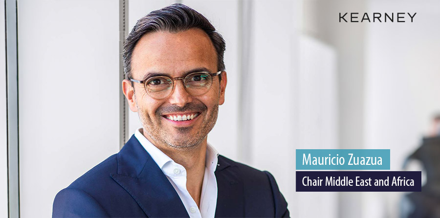 Mauricio Zuazua new chair of Kearney in Middle East and Africa