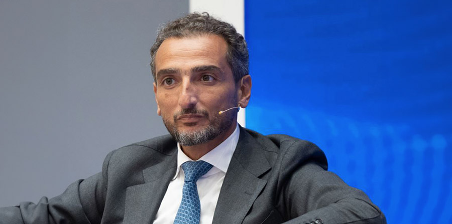 Bain partner Akram Alami moderates panel at Future Aviation Forum