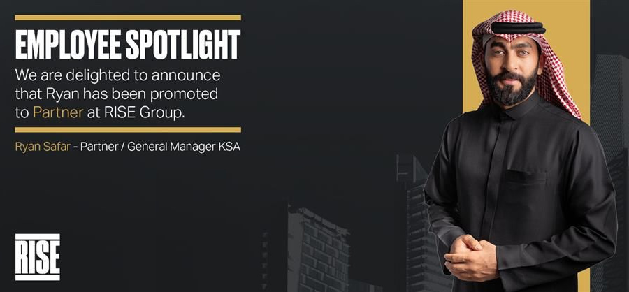RISE promotes Saudi country leader Ryan Safar to partner
