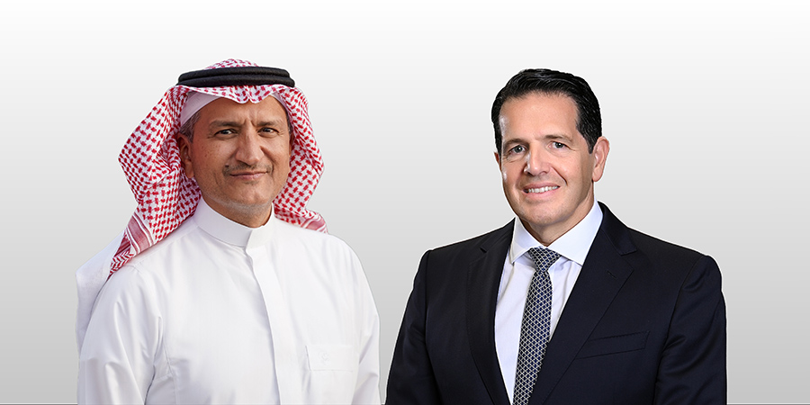 Abdullah Al Fozan (CEO) and Emilio Pera (Deputy CEO)