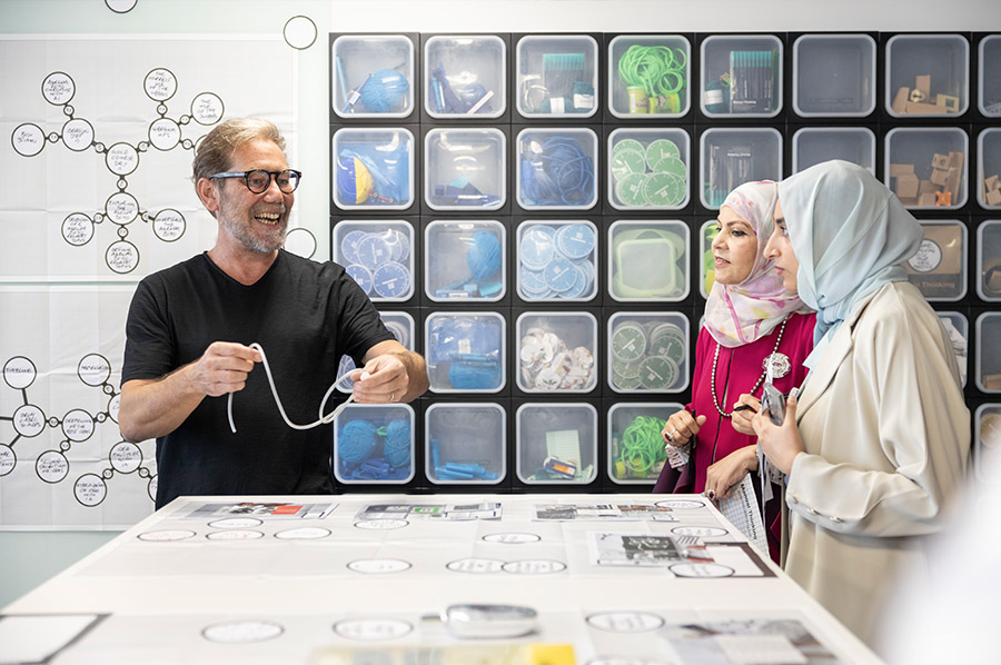 Manual Thinking to enhance teamwork and co-creation in the Middle East