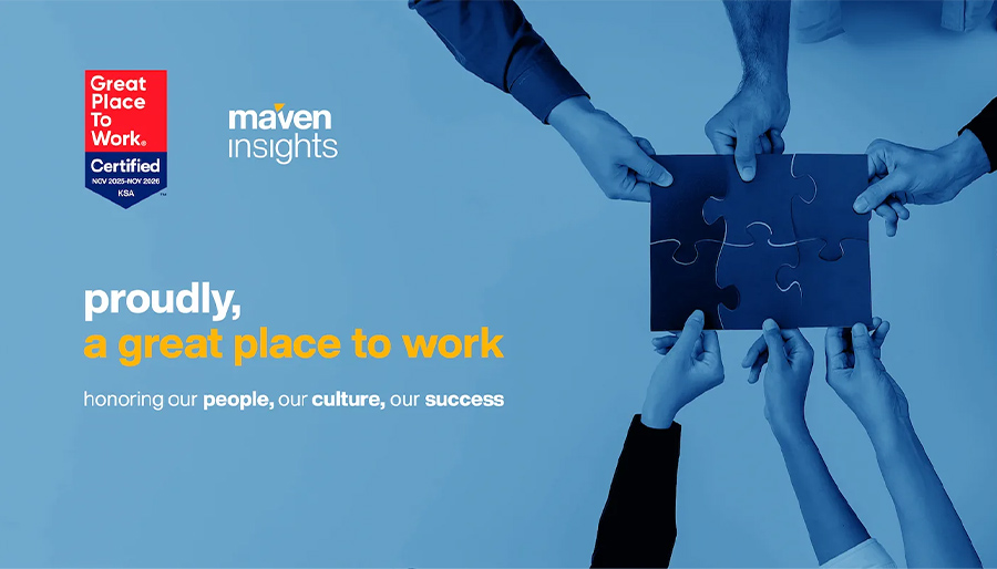 Maven Insights again named a top-tier employer by Great Place to Work