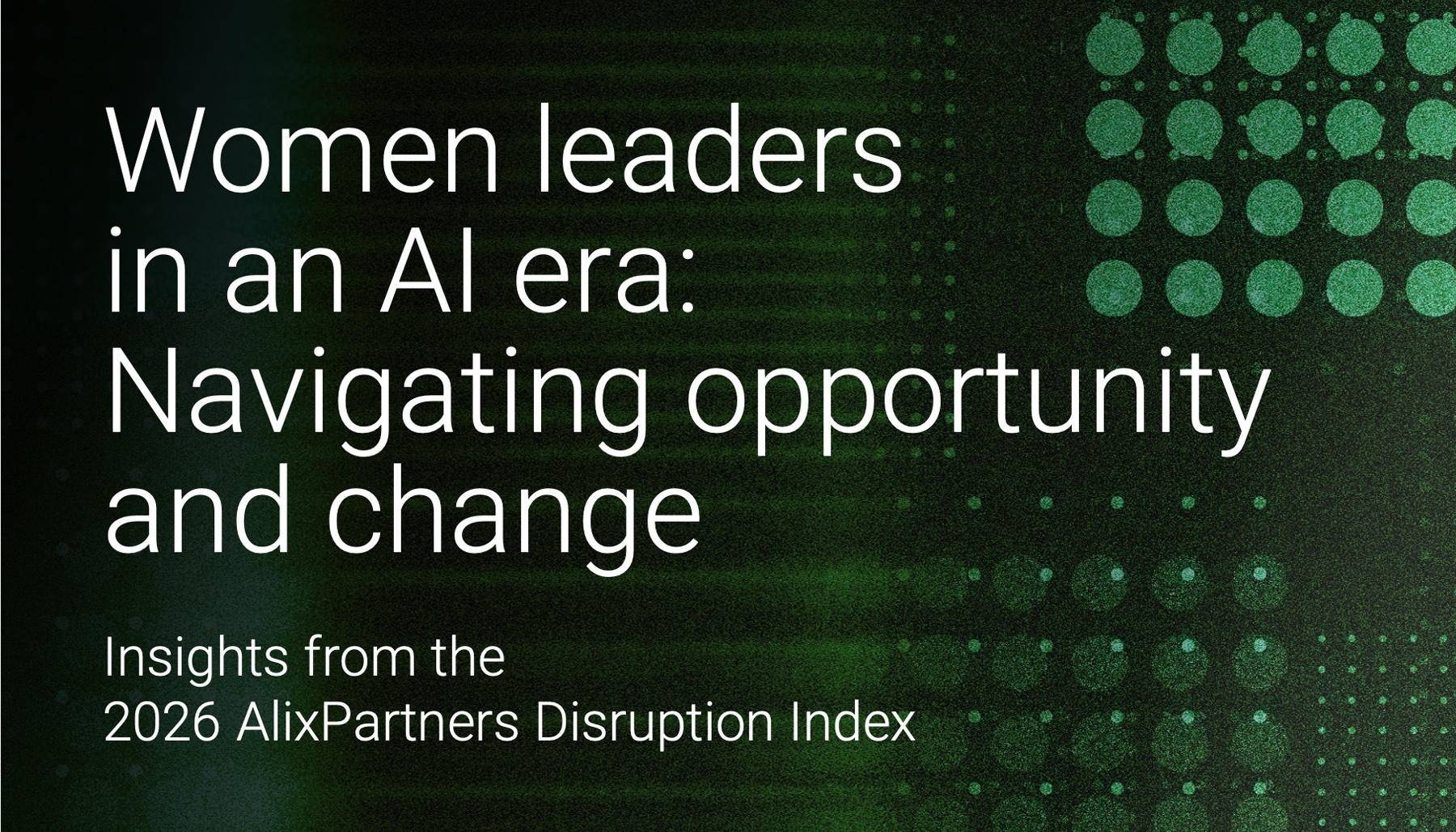 Female leaders bring a more human and systems-based approach to AI