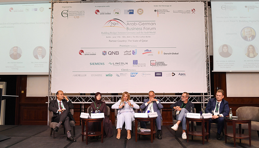Detecon leader Falk Schröder shares insights at Arab-German Business Forum