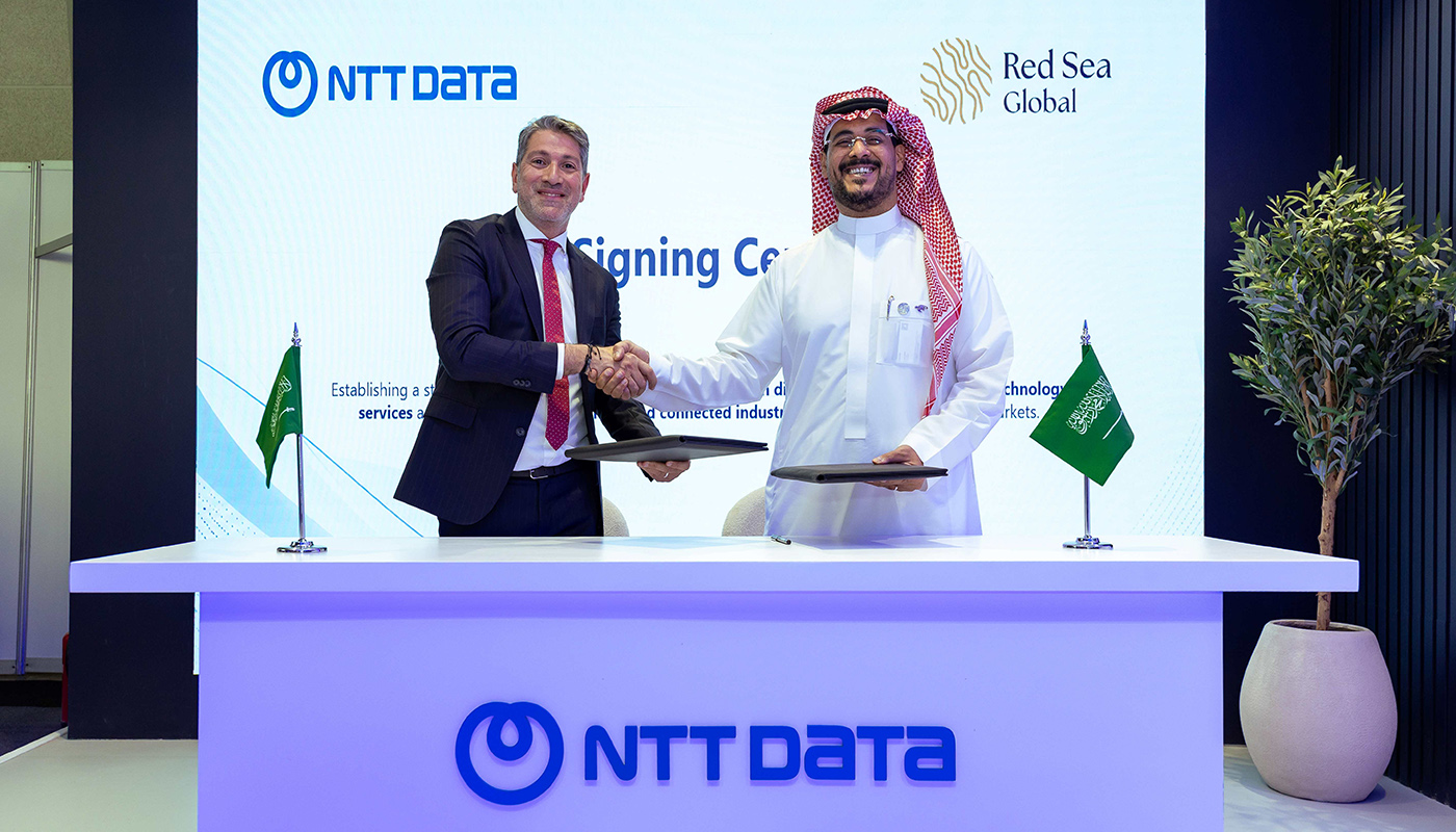  Red Sea Global partners with NTT Data for smart digital solutions in its destinations