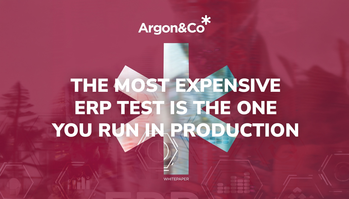 Inadequate testing is derailing ERP transformations, finds Argon & Co report