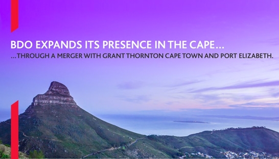 Cape Town and Port Elizabeth offices of Grant Thornton join BDO