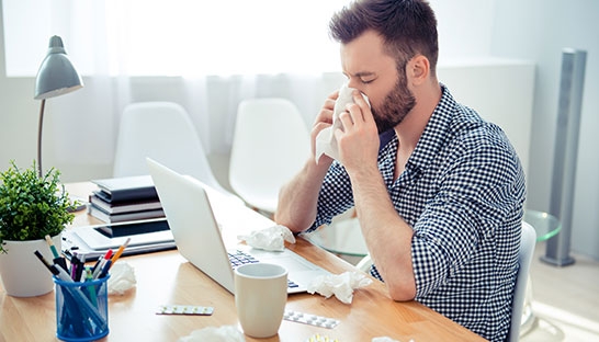 Sick staff cost British firms £77 billion annually in lost productivity