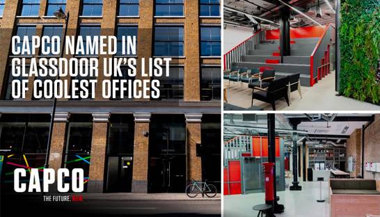 Capco's London office named one of the coolest places to work in UK