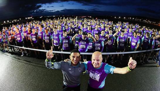 Runners clock combined 13,000 km at Grant Thornton charity run