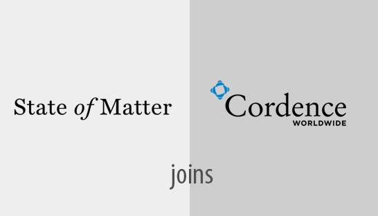 State of Matter joins global alliance Cordence Worldwide