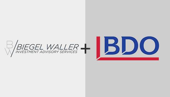 BDO acquires tax consultancy Biegel Waller  