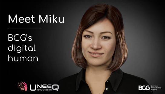 BCG installs 'digital human' to advise its consultants