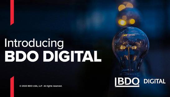 BDO launches BDO Digital advisory business catering to middle market