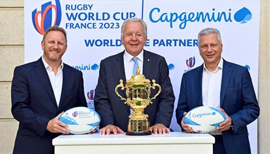 Capgemini becomes Worldwide Partner of 2023 Rugby World Cup