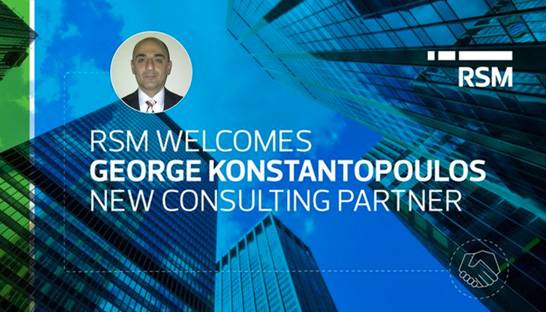 RSM Canada adds George Konstantopoulos as consulting partner