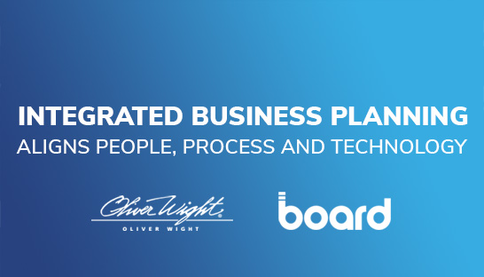 Integrated Business Planning aligns people, process and technology