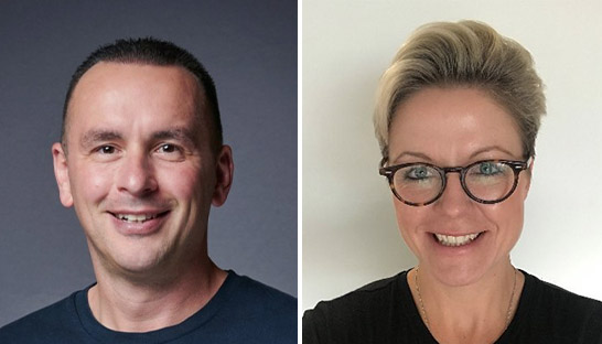 Endava promotes Chris Carydias and Shelley Beeston to new roles