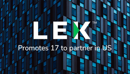 L.E.K. Consulting promotes 17 to partner in US offices