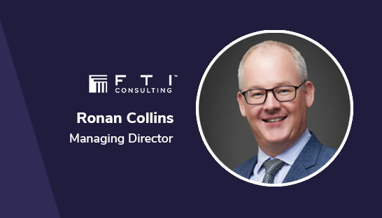 Ronan Collins joins FTI Consulting’s Construction practice in Asia