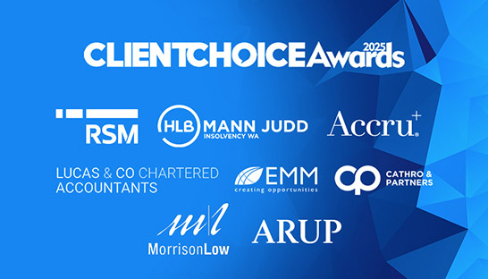 Australian professional services firms win Client Choice Awards