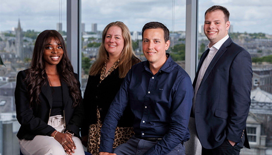 RSM adds four new members to Aberdeen office