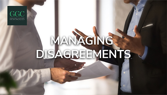 Managing internal disagreements to safeguard organizational performance