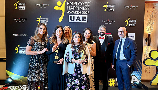Deloitte’s HR team in the UAE wins double at Employee Happiness Awards