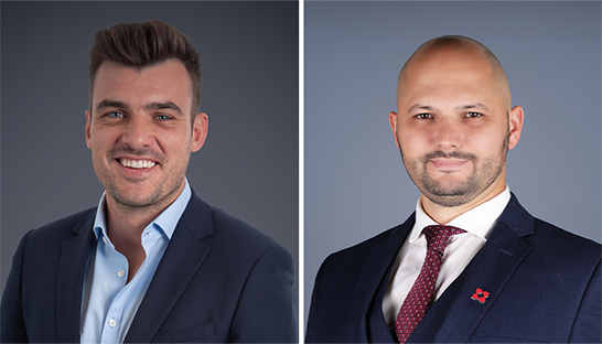 Knight Frank promotes Stephen Beard and Maxim Talmatchi