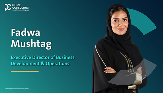 Who’s Who Fadwa Mushtag, Executive Director of Business Development & Operations at Pure Consulting