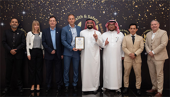 Diriyah Company and its consultant win Gold award for health & safety in Wadi Safar
