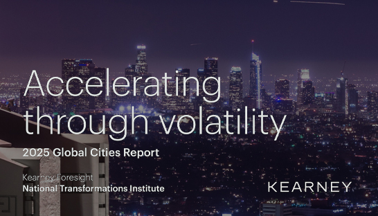 Asia-Pacific home to 5 of the world’s top 10 cities in Kearney’s Global Cities Index