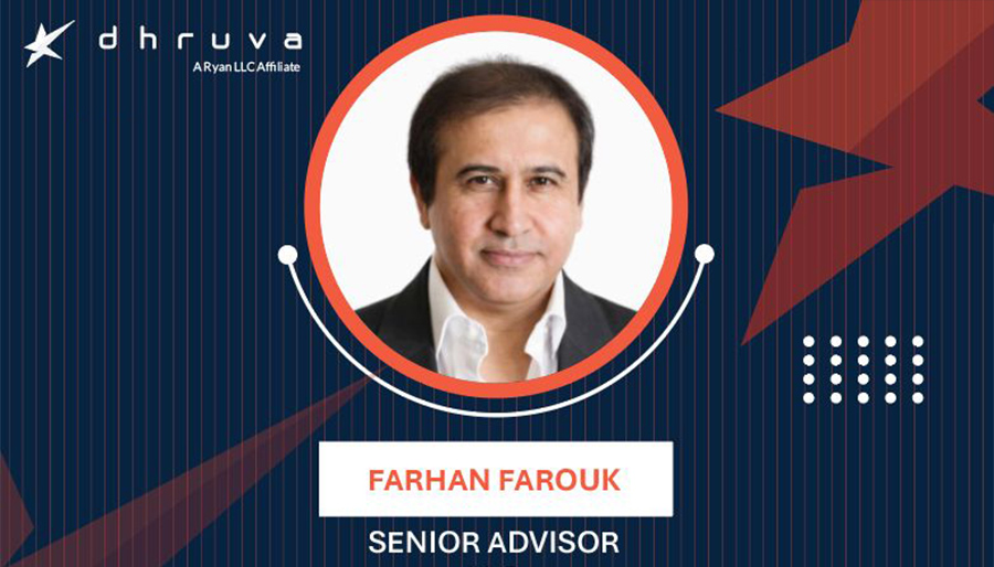 Dhruva Consultants appoints veteran Farhan Farouk as Senior Advisor in KSA