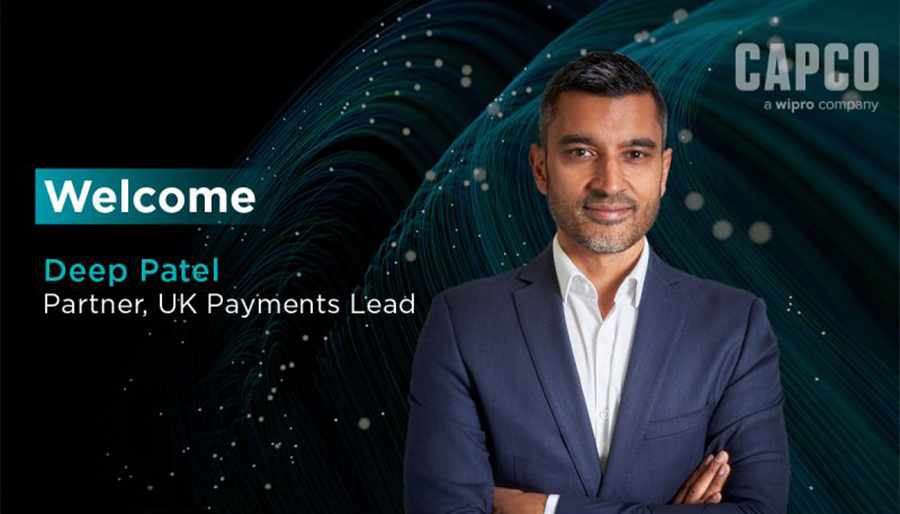Capco appoints Deep Patel as leader of payments practice
