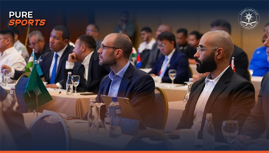 Anas Orfali (Pure Sports) participates in Asian Jiu-Jitsu Federation’s general assembly
