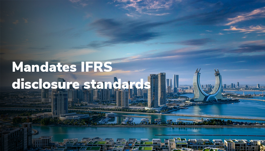 Qatar mandates IFRS S1 and IFRS S2 for banks and financial institutions