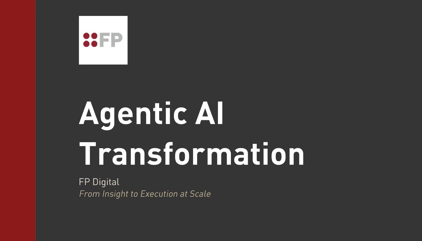 FP report: Companies are moving from AI insight to agentic AI action